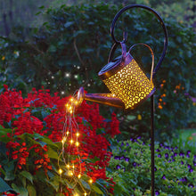 Load image into Gallery viewer, Watering Can Solar Light LED Fireworks Lamp Solar Powered Waterproof Outdoor Garden Light Lawn Automatic Lamp