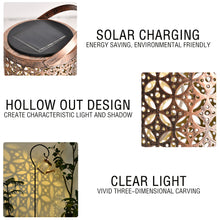 Load image into Gallery viewer, Watering Can Solar Light LED Fireworks Lamp Solar Powered Waterproof Outdoor Garden Light Lawn Automatic Lamp
