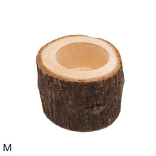 Load image into Gallery viewer, Wooden Branch Candle Holder Round Candlestick Table Desktop Decoration Plant Flower Plot Home Wedding Decor