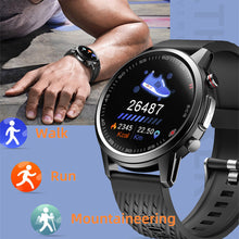 Load image into Gallery viewer, Laser Treatment Smartwatch Real ECG Body Temperature Blood Pressure Heart Rate Waterproof Smart Watch for Men Women F800
