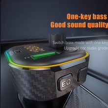 Load image into Gallery viewer, Car FM Transmitter Car MP3 Player Type C PD 20W USB QC3.0 Fast Charging Car Charger Handsfree Bluetooth 5.0 FM Modulator