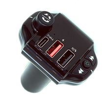 Load image into Gallery viewer, Fm Transmitter Car Bluetooth A10 Colorful Atmosphere Light FM Transmitter BT 5.0 Car Charging MP3 Player