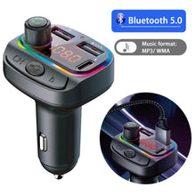 Load image into Gallery viewer, Car Bluetooth C14 FM Transmitter Wireless MP3 Music Bluetooth Transmitter Bluetooth 5.0 Car Kit Dual USB Car Charger