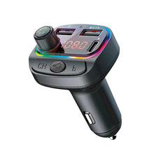 Load image into Gallery viewer, Car Bluetooth C14 FM Transmitter Wireless MP3 Music Bluetooth Transmitter Bluetooth 5.0 Car Kit Dual USB Car Charger