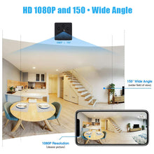 Load image into Gallery viewer, 1080P Mini Wireless Monitoring IP Camera Wifi Home Security Nanny Tiny Cam Baby with Night Vision CMOS Sensor CCTV Camera