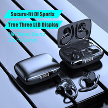Load image into Gallery viewer, TWS Wireless Earphones Bluetooth 5.1 Sports Headphone IPX7 Waterproof Headsets Touch Control 9D Stereo Headset with Mic Earpiece