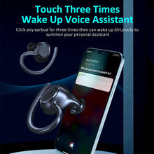 Load image into Gallery viewer, TWS Wireless Earphones Bluetooth 5.1 Sports Headphone IPX7 Waterproof Headsets Touch Control 9D Stereo Headset with Mic Earpiece