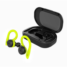 Load image into Gallery viewer, 20 Hours Play time Swimming Waterproof Bluetooth Earphone Dual Wear Style Sport Wireless Headset TWS Ipx7 Earbuds Stereo