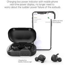 Load image into Gallery viewer, 20 Hours Play time Swimming Waterproof Bluetooth Earphone Dual Wear Style Sport Wireless Headset TWS Ipx7 Earbuds Stereo