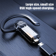 Load image into Gallery viewer, V28 Bone Conduction Bluetooth-compatible Business Earphone Wireless Stereo Earbuds Headset Single Headphone With Microphone