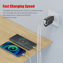 Load image into Gallery viewer, Gallium Nitride USB Charger PD Smart Fast Charging Cell Phone Charging Head QC3.0 Laptop Universal Quick Gan Charging Source