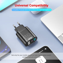 Load image into Gallery viewer, Gallium Nitride USB Charger PD Smart Fast Charging Cell Phone Charging Head QC3.0 Laptop Universal Quick Gan Charging Source