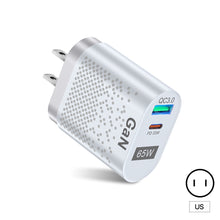 Load image into Gallery viewer, Gallium Nitride USB Charger PD Smart Fast Charging Cell Phone Charging Head QC3.0 Laptop Universal Quick Gan Charging Source
