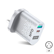 Load image into Gallery viewer, Gallium Nitride USB Charger PD Smart Fast Charging Cell Phone Charging Head QC3.0 Laptop Universal Quick Gan Charging Source