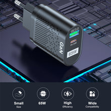 Load image into Gallery viewer, Gallium Nitride USB Charger PD Smart Fast Charging Cell Phone Charging Head QC3.0 Laptop Universal Quick Gan Charging Source