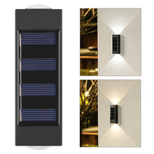 Load image into Gallery viewer, Wall Splicing Solar Lights Garden Fence Waterproof Solar Led Light Outdoor Solar Wall Stair Light Courtyard Street Landscape Garden Decor Wall Lamp