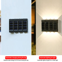 Load image into Gallery viewer, Wall Splicing Solar Lights Garden Fence Waterproof Solar Led Light Outdoor Solar Wall Stair Light Courtyard Street Landscape Garden Decor Wall Lamp