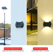 Load image into Gallery viewer, Wall Solar Lights Garden Fence Waterproof Solar Led Light Outdoor Solar Wall Stair Light Courtyard Street Landscape Garden Decor Wall Lamp