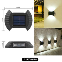 Load image into Gallery viewer, Wall Solar Lights Garden Fence Waterproof Solar Led Light Outdoor Solar Wall Stair Light Courtyard Street Landscape Garden Decor Wall Lamp