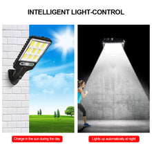 Load image into Gallery viewer, 108COB Solar Street Lights Outdoor Solar Lamp Waterproof Motion Sensor 3 Light Mode Security Lighting for Garden Patio Path Yard