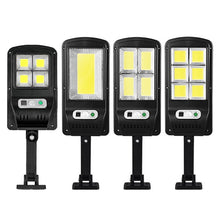 Load image into Gallery viewer, Solar Lights Outdoor Street Solar Lamp with Control Waterproof Motion Sensor 3 Light Mode Security Lighting for Garden Patio Path Yard