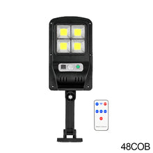 Load image into Gallery viewer, Solar Lights Outdoor Street Solar Lamp with Control Waterproof Motion Sensor 3 Light Mode Security Lighting for Garden Patio Path Yard
