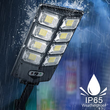 Load image into Gallery viewer, Floodlighting Solar Street Lamp Outdoor Garden Solar Lamp with Control Waterproof Motion Sensor 3 Light Mode Security Lighting for Garden Patio Path Yard