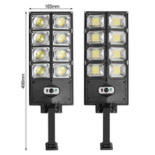 Load image into Gallery viewer, Floodlighting Solar Street Lamp Outdoor Garden Solar Lamp with Control Waterproof Motion Sensor 3 Light Mode Security Lighting for Garden Patio Path Yard