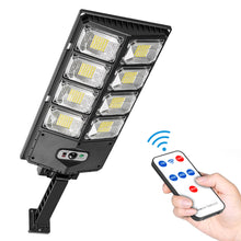 Load image into Gallery viewer, Floodlighting Solar Street Lamp Outdoor Garden Solar Lamp with Control Waterproof Motion Sensor 3 Light Mode Security Lighting for Garden Patio Path Yard