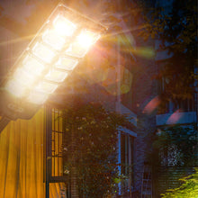 Load image into Gallery viewer, Floodlighting Solar Street Lamp Outdoor Garden Solar Lamp with Control Waterproof Motion Sensor 3 Light Mode Security Lighting for Garden Patio Path Yard