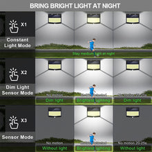 Load image into Gallery viewer, 468LED Solar Street Lights Outdoor Solar Lamp Waterproof Motion Sensor 3 Light Mode Security Lighting for Garden Patio Path Yard
