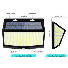 Load image into Gallery viewer, 468LED Solar Street Lights Outdoor Solar Lamp Waterproof Motion Sensor 3 Light Mode Security Lighting for Garden Patio Path Yard