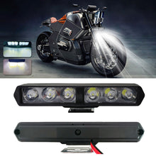 Load image into Gallery viewer, 1Pc 6LED Motorcycle Headlight SpotLights DRL Flash Auxiliary High Brightness Lamp Electric Vehicle Scooters Autocycle Bulbs
