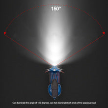 Load image into Gallery viewer, 1Pc 6LED Motorcycle Headlight SpotLights DRL Flash Auxiliary High Brightness Lamp Electric Vehicle Scooters Autocycle Bulbs