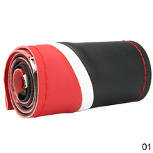 Load image into Gallery viewer, 38cm Car Steering Wheel Cover Leather Steering Wheel Case Sports Steering Wheel Car Accessories