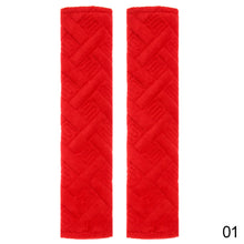 Load image into Gallery viewer, 2Pcs Car Seatbelt Covers Velvet Shoulder Soft Plush Cushion Belt Cover for Adult Kids Non Slip Truck Backpack Straps Accessories