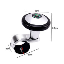 Load image into Gallery viewer, Car Steering Wheel Booster Ball Steering Wheel Steering Booster 360° Car Auxiliary Ball Auto Spinner Knob