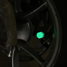 Load image into Gallery viewer, 4Pcs Car Luminous Valve Cap Dust-proof Decorative Tires Accessories Tyre Stem Covers Applicable Universal Motorcycle Bike