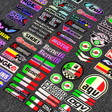 Load image into Gallery viewer, Laser Rainbow Car Stickers Motorcycle Side Strip Fender Body Bike Helmet Sticker Car Decal for KTM YAMAHA Kawasaki Suzuki Honda