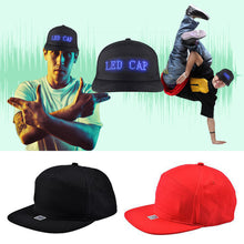 Load image into Gallery viewer, LED Bluetooth Mobile Phone APP Controlled Baseball Hat Scroll Message Display Board Hip Hop Street Snapback Cap Unisex
