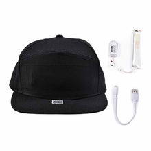 Load image into Gallery viewer, LED Bluetooth Mobile Phone APP Controlled Baseball Hat Scroll Message Display Board Hip Hop Street Snapback Cap Unisex