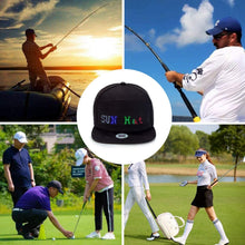 Load image into Gallery viewer, LED Bluetooth Mobile Phone APP Controlled Baseball Hat Scroll Message Display Board Hip Hop Street Snapback Cap Unisex