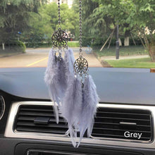 Load image into Gallery viewer, Mini Dream Catcher Car Pendant Accessory Interior For Girls Feather Mirror Hanging Pendant Home Decor Lucky Car Ornament Girls