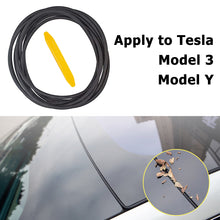 Load image into Gallery viewer, Car Sealing Strips Kit Windshield Roof Soundproof Rubber Weather Draft Seal Strip For Tesla Model 3 Y Damping Sound Insulation