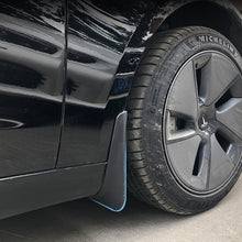 Load image into Gallery viewer, ABS Mud Flaps For Tesla Model 3 2021 Accessories Guard Fender Front Rear Wheel Mudguard Carbon Fiber Splash Guards Fender