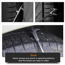 Load image into Gallery viewer, Multifunctional Car Tire Cleaning Hook Stone Cleaning Groove Broken Stone Remover Slot Stones Cleaner Tool Car Repair Tools