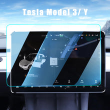 Load image into Gallery viewer, Car Center Control Touchscreen Navigation Touch Screen Protective film For Tesla Model 3 Model Y 2017-2022 Tempered Glass Model3