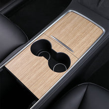 Load image into Gallery viewer, Car Central Control Carbon Fiber Panel Protective Stickers Patch For Tesla Model 3 Model Y Car Accessories Interior Film 2022