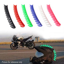 Load image into Gallery viewer, Reflective Motocross Mohawk Biker Helmet Mohawks Spikes Cockscomb Dirt Biker Motorcycle Helmet Mohawk Sticker Helmet Decoration