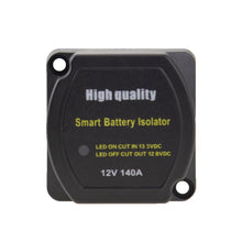 Load image into Gallery viewer, 12V 140A Voltage Sensitive Relay Battery Isolator Automatic Charging Relay Car Battery Relay VSR for Smart Charge 2 Battery Bank